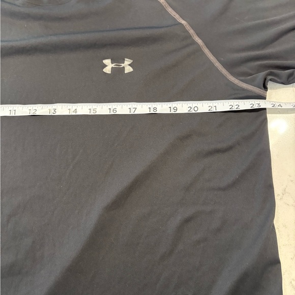 Under Armour Men's Heat Gear Short Sleeve Black Shirt Size XL - Picture 4 of 6
